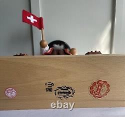 18 Steinbach Swiss Man German Nutcracker/Music Box in original box