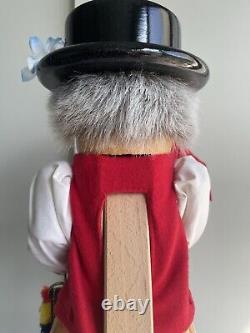 18 Steinbach Swiss Man German Nutcracker/Music Box in original box