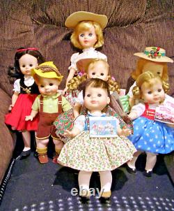 1960s Sound of Music Movie Madame Alexander Large Dolls in Boxes, All Original