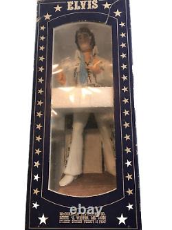 1977 Elvis Presley Decanter/Music Box Love Me Tender Works Orig Box-See Descri