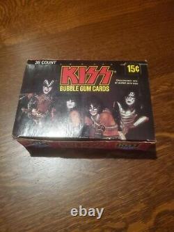 1978 Donruss Kiss Series 1 Wax Box 36 Sealed Packs Sealed Packs