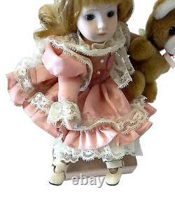 1986 Seymour Mann Connoisseur Doll Music Box Handcrafted Limited Automaton Rare