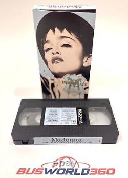 1990 The Royal Box Madonna Immaculate Collection Cassette VHS Postcards Poster