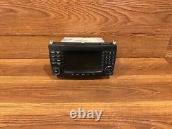 2005-2009 Mercedes Benz W209 Clk350 Clk550 Radio Navigation CD Player Screen Oem