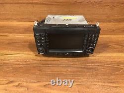 2005-2009 Mercedes Benz W209 Clk350 Clk550 Radio Navigation CD Player Screen Oem