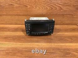 2005-2009 Mercedes Benz W209 Clk350 Clk550 Radio Navigation CD Player Screen Oem