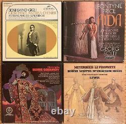 27 Opera Box Sets + 21 LPs Verdi Puccini Mozart Bizet Callas Price NM
