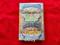 Aerosmith Pandoras Box Vol II RARE orig Cassette tape INDIA indian Clamshell