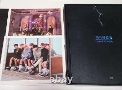 BTS WINGS CONCEPT BOOK Official Photo Book Photo Card Out Box KPop BIGHIT MUSIC