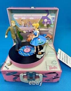 Barbie Let's Go To The Hop Music Box Action Musical Enesco New in Box