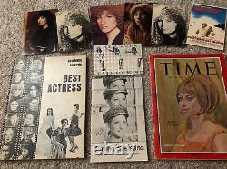 Barbra Streisand Treasure Box Full Of Collectables
