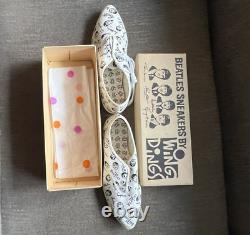 Beatles 1964 Wing Dings Sneakers Tennis Shoes And Orig Box