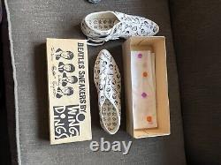 Beatles 1964 Wing Dings Sneakers Tennis Shoes And Orig Box