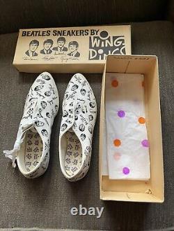 Beatles 1964 Wing Dings Sneakers Tennis Shoes And Orig Box