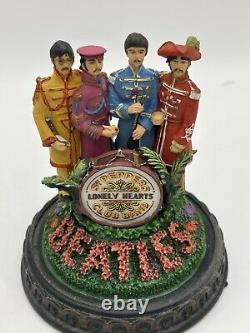 Beatles Sgt Pepper's Lonely Hearts Club Band 1993 Franklin Mint Music Box