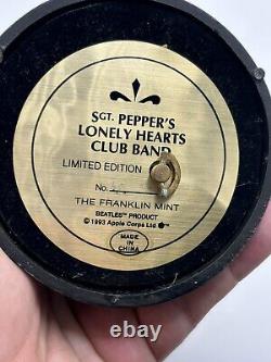 Beatles Sgt Pepper's Lonely Hearts Club Band 1993 Franklin Mint Music Box