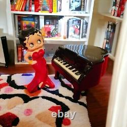 Betty Boop Playing Piano Music Box Vandor made in Japan