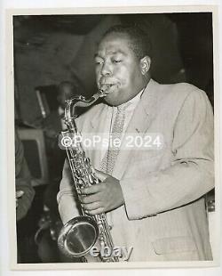 CHARLIE PARKER Band Box 6/26/1952 JAZZ Original Type 1 PoPsie Randolph Photo