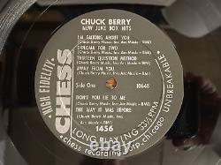CHUCK BERRY New Juke Box Hits ORIG'61 MONO NM/NM- in SHRINK Chess LP1456 Black