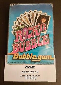 Dandy Rock N Bubble Sealed Box Madonna Eddie Murphy Michael Jackson 1986