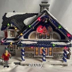 Dept 56 Snow Village The Jingle Bells House 2005 Music & Lights NIB