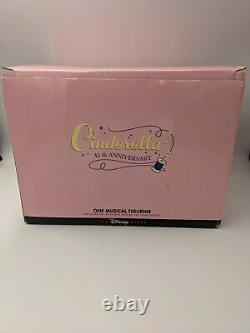 Disney 45th Anniversary Cinderella Musical Figurine With Original Box READ