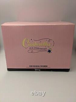 Disney 45th Anniversary Cinderella Musical Figurine With Original Box READ