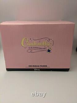 Disney 45th Anniversary Cinderella Musical Figurine With Original Box READ