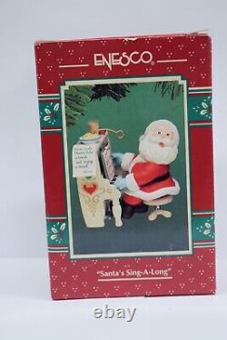 ENESCO LOT OF 45 Treasury of Christmas & Musical Box vintage rare XMAS Ornaments