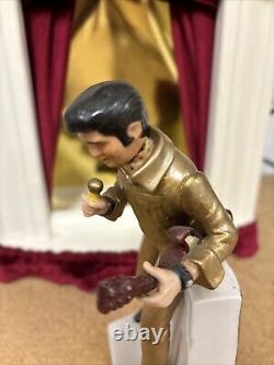 Elvis Presley McCormick Mini Empty Elvis On Stage Decanter Music Box EXCELLENT