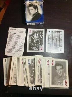 Elvis Presley Playing Card Decks Bicycle Used Inc Extra cards Orig box Lot of 3