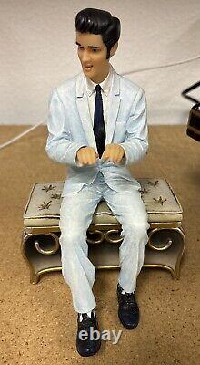 Elvis Presley Rock-n-roll Piano Cookie Jar RARE By Vandor NM 2001 Music Box