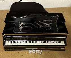 Elvis Presley Rock-n-roll Piano Cookie Jar RARE By Vandor NM 2001 Music Box