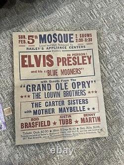 Elvis Presley Young Man With The Big Beat Box Set 5 CD ORIGINAL RELEASE Posters