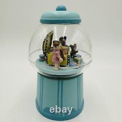 Enesco Gumball Machine Music Box Children Marching Animated Carousel Movement