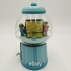 Enesco Gumball Machine Music Box Children Marching Animated Carousel Movement