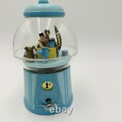 Enesco Gumball Machine Music Box Children Marching Animated Carousel Movement