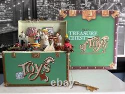 Enesco'Treasure Chest of Toys' Animated Music Box In box plays Toy Symphony