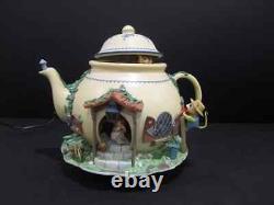 Enesco teapot bungalow musical mise