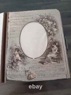 Extremely RARE 1800' Swiss Poetry, Photo, Music Box