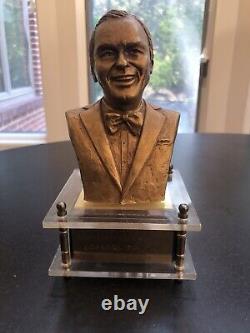 FRANK SINATRA 1979 Caesar's Palace 40TH ANNIVERSARY GOLD STATUE MUSIC BOX