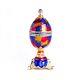 Faberge Egg Trinket Box & Music Handmade By Keren Kopal Austrian Crystals