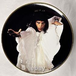 Freddie Mercury Mick Rock Danbury Mint Plate Ltd Ed Orig Box Classic Freddie