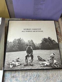 GEORGE HARRISON Original 1970 All Things Must Pass 3LP WithPOSTER Complete Apple