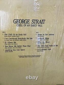 GEORGE STRAIT Chill Of An Early Fall Open Box Almost NEW condition WithOUT FLAWS