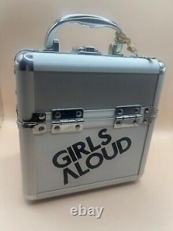 GIRLS ALOUD CD SINGLE COLLECTION TRAIN CASE -22 CD BOX SET WithLOCKING METAL CASE