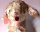 Gund Swedlin Lamb With Original Working Music Box And Ribbon Ca. 1940 1950