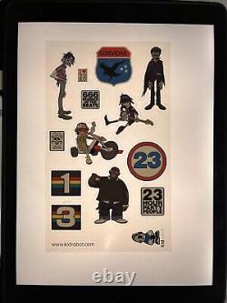 Gorillaz Kidrobot figure set black series collectibles vinyl toys animated music