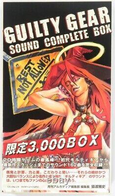 Guilty Gear Sound Complete Box Original Soundtrack 8 CDs & Score Game Music