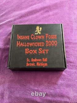 Hallowicked 2000 Fully Complete Box Set Twiztid Blaze ABK Insane Clown Posse ICP